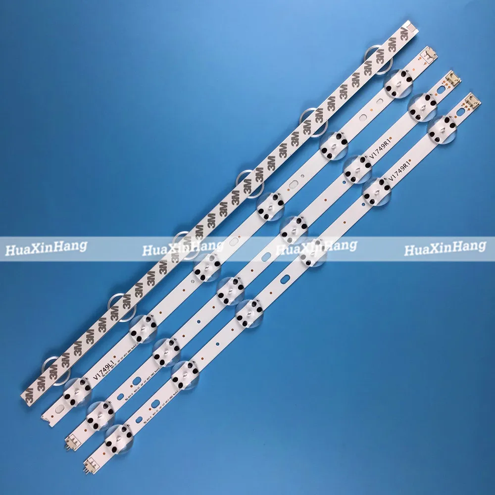 Светодиодный полосы для LG 49 &quotV17 ART3 ТВ 49UJ651V 49UJ675V 49UJ676V 49UJ634V 49UJ670V 49UJ655V 49UJ6565 6916L 2862A