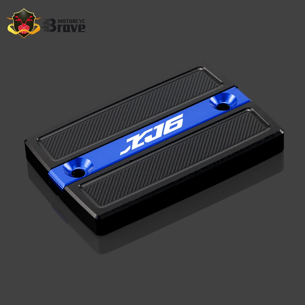

Laser Logo XJ6 Motorcycle CNC Aluminum Front Brake Fluid Reservoir Cover Cap For Yamaha XJ6 DIVERSION XJ6F XJ6 XJ6S