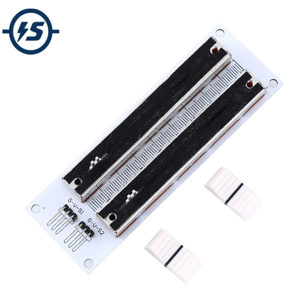 Двойной скользящий потенциометр аналоговый датчик для Arduino AVR STM32 электронный