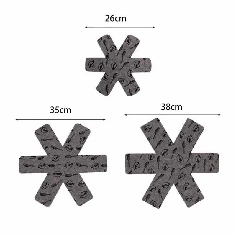 Антипригарная защита с рисунком сковороды противоожоговая прокладка