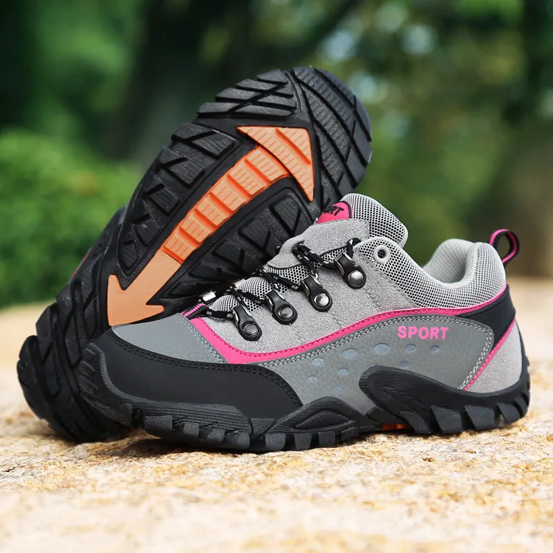 Outdoor Waterproof Trekking Shoes Man Non-slip Wear-resistant Hiking Shoes Male Mountain Climbing Shoes Men zapatillas hombre