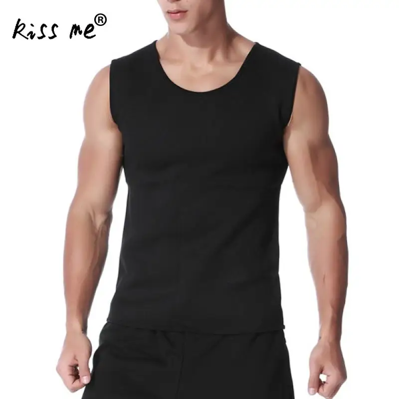 Однотонные черные Для мужчин жилеты для бега тренировочный спортивный костюм