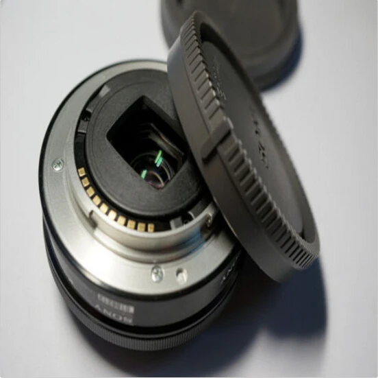 Задняя крышка для объектива передняя крышка корпуса для sony E-Mount NEX-3 NEX-5 Черная Камера для инструмента Передняя крышка корпуса Задняя крышка объектива