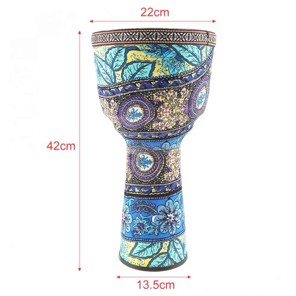 8 Inch / 10 Inch High Quality Professional African Djembe Drum Colorful Wood Good Sound Traditional Musical Instrument enlarge