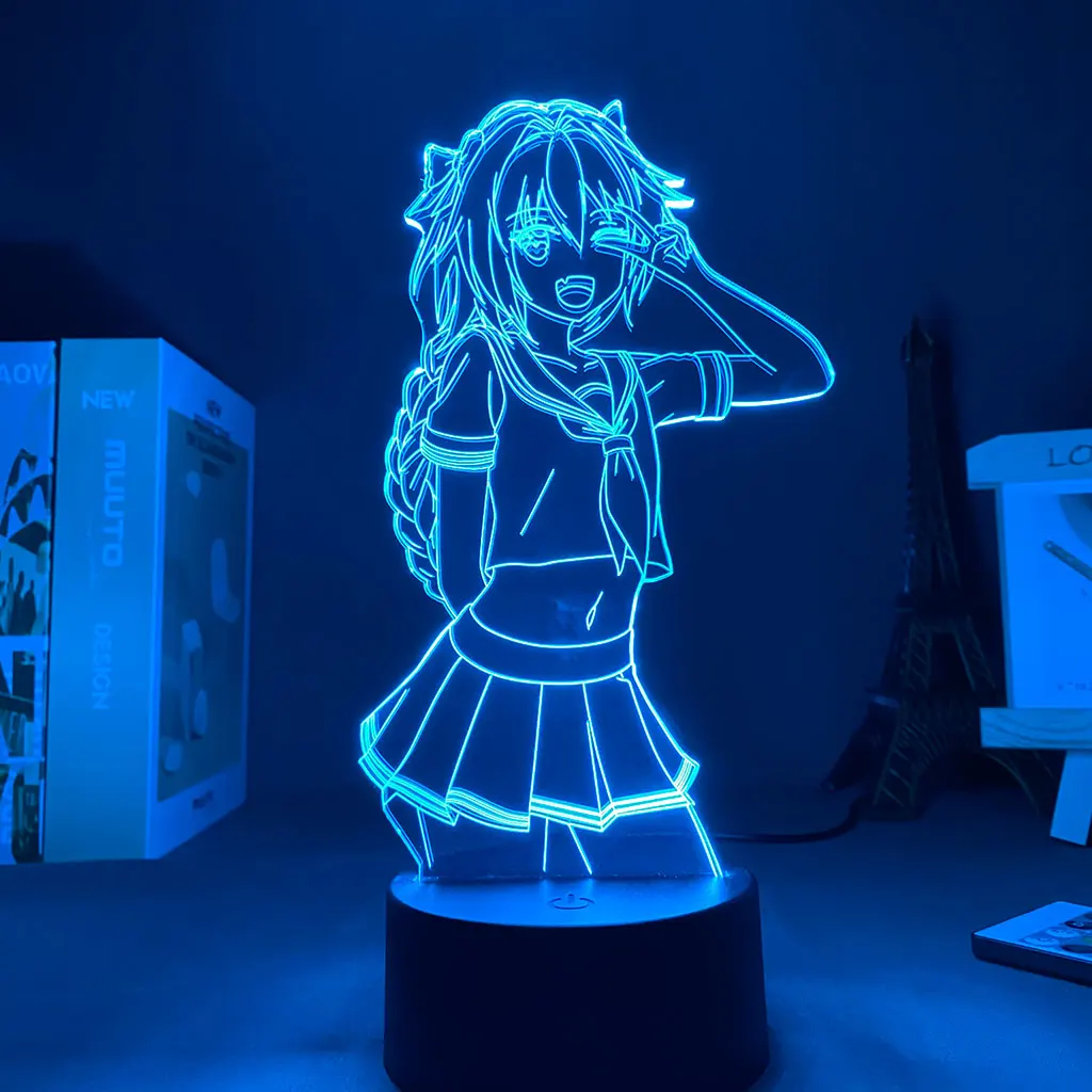 ANMIT 3D лампа аниме Fate Apocrypha Astolfo светодиодный ночсветильник для спальни