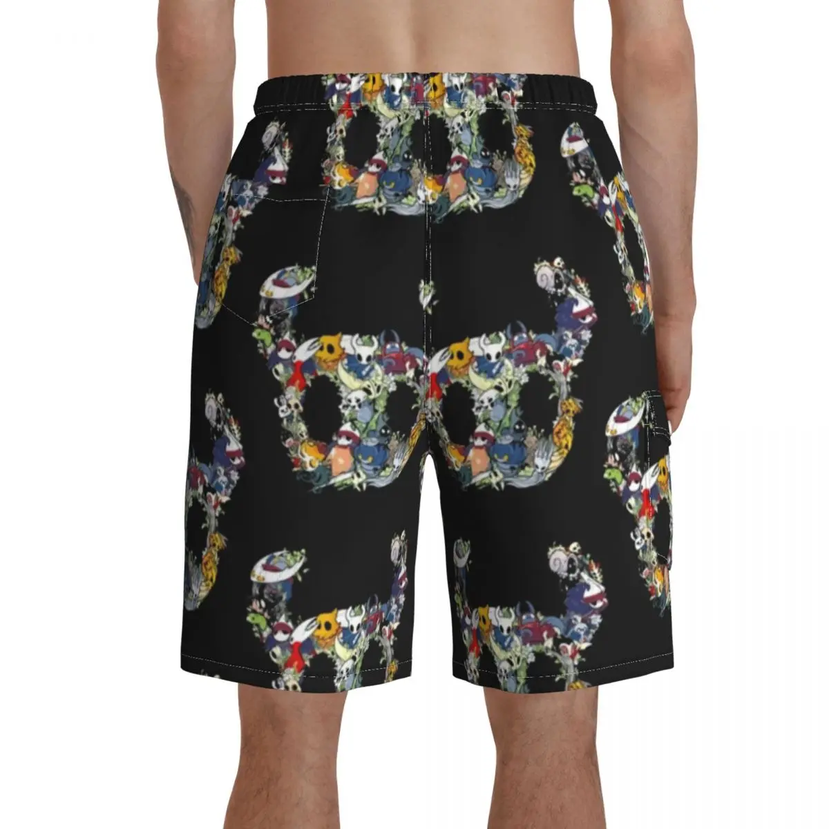 

Hollow Knight Board Shorts Polyester Swimming Trunks Bathing Pattern Men Swim Trunks