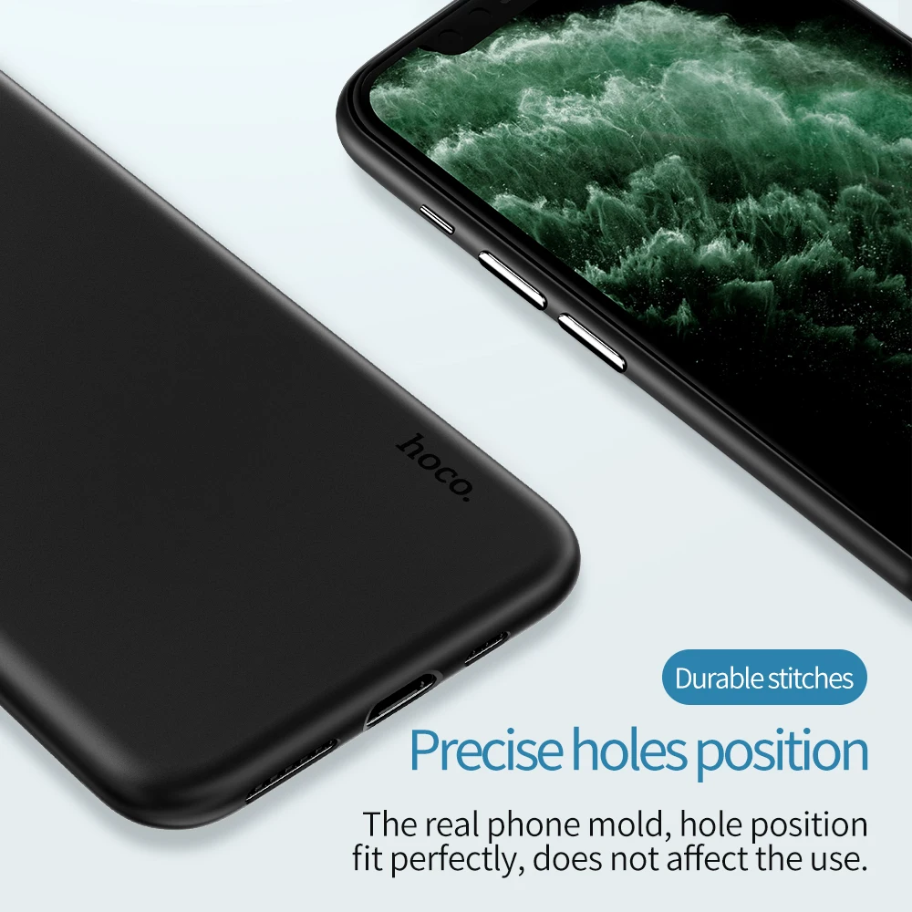 HOCO Ультратонкий чехол для Apple iPhone 11 Pro Защитный матовый классический Жесткий