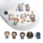 Новинка, одиночная распродажа, 1 шт., подвеска для обуви из ПВХ, аксессуары для обуви, украшение для обуви для Croc JIBZбраслеты, для детской вечеринки, строительные элементы