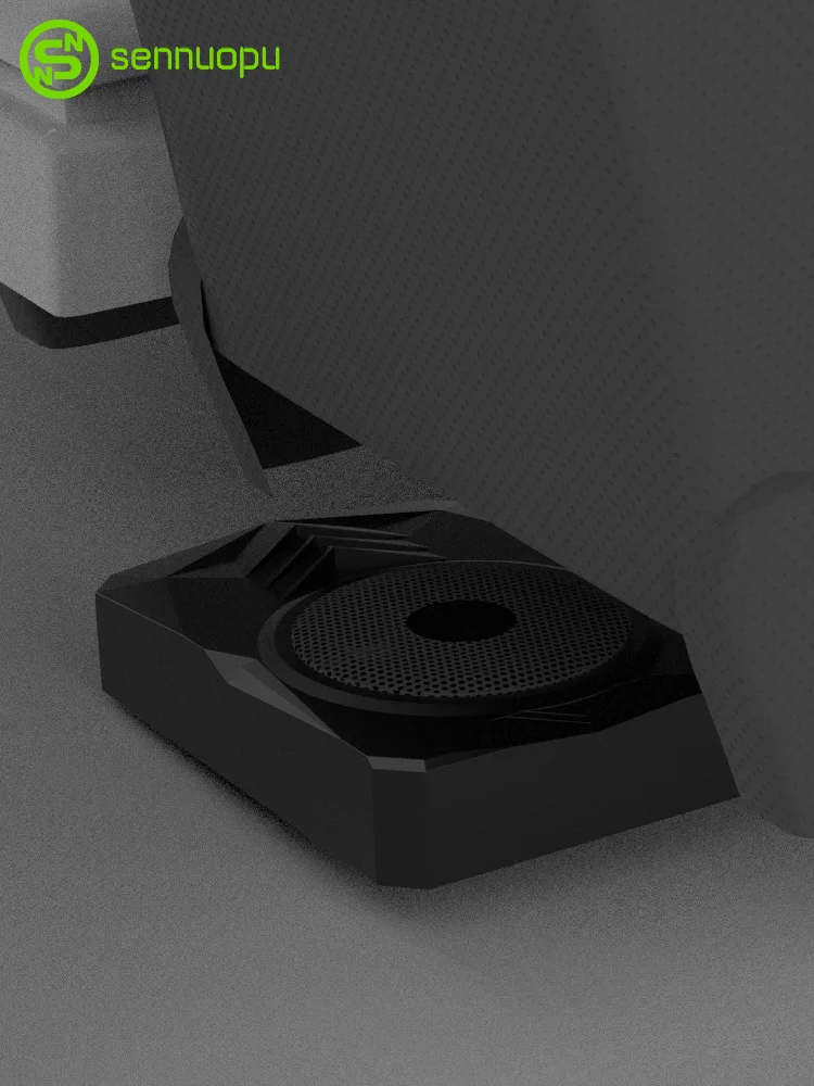 SENNUOPU сабвуфер автомобильный Алюминиевая металлическая коробка сабуфер для авто