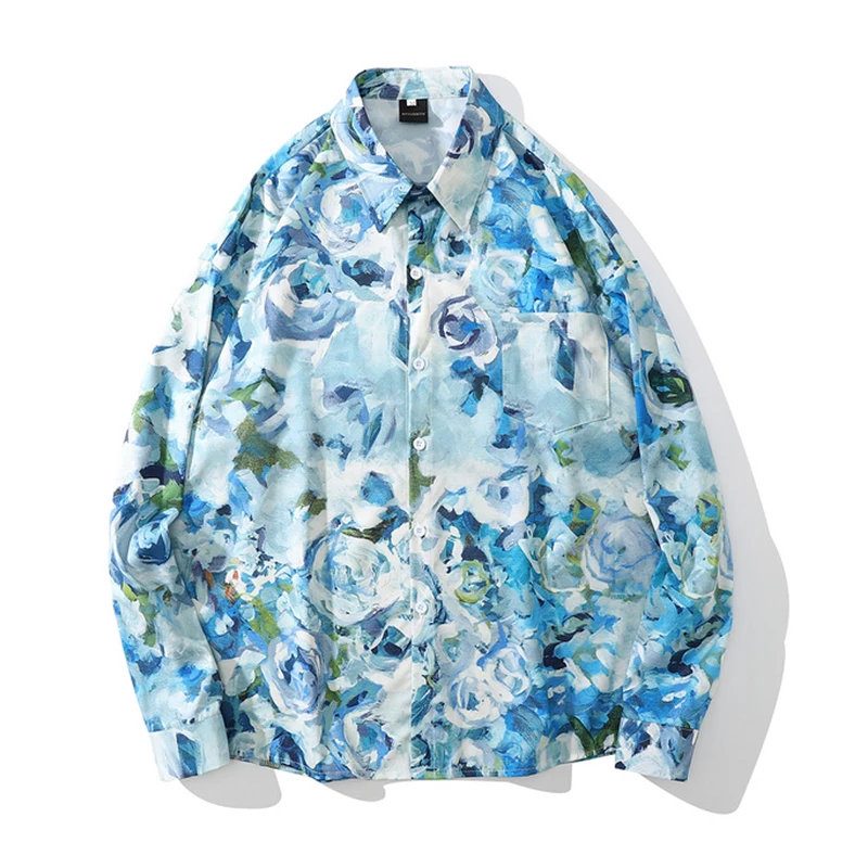 

Блузка женская с длинным рукавом и принтом в виде граффити