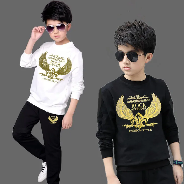 

Boys Clothing Sets Kids Clothes Children Clothing Boys Clothes Suits Casual Full Printing for Kids Sport Suit for Boy 2019