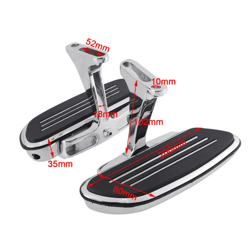 Мотоцикл пассажирские половицы 1 25 &quotшоссе ног колышек зажим для Harley Streamliner Touring