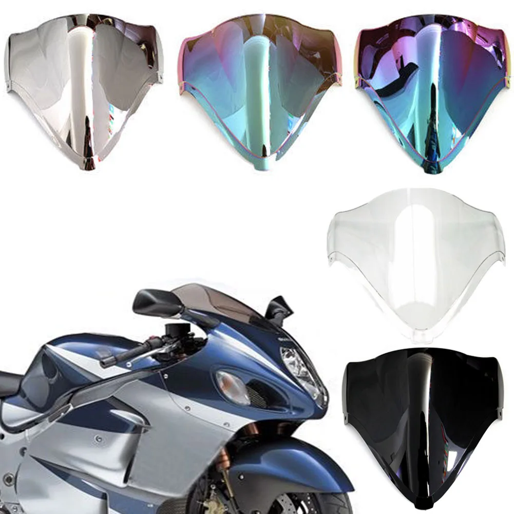 

ALLGT Motorcycle Windshield Front Windscreen for Suzuki GSX-1300R 2008 2009 2010 2011 2012 2013 2014 2015