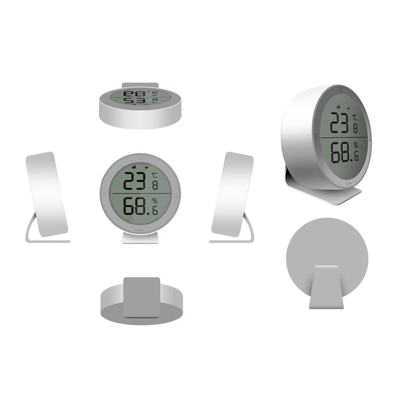 

Mini Indoor Thermometer Digital LCD Temperature Sensor, Smart Humidity Meter Thermometer Gauge Works With Smartlife Assistant