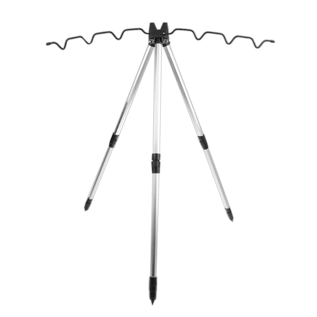 Телескопический рыболовный штатив из алюминиевого сплава держатель подставка