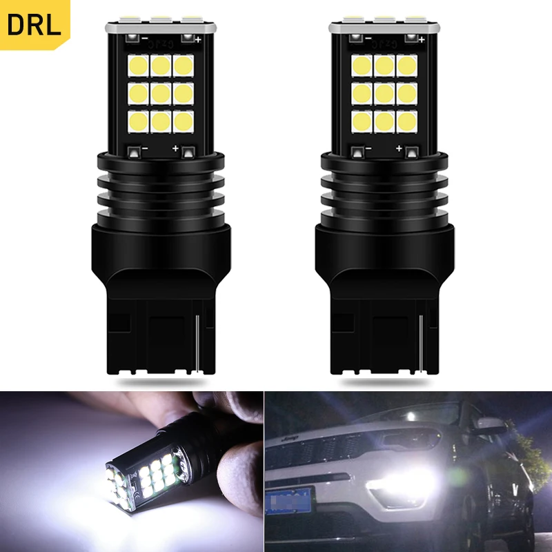 

2X 7440 T20 W21W светодиодный 1156 BA15S P21W Светодиодный лампа заднего хода автомобиля светильник для Mazda 3 6 CX-5 323 5 CX5 2 626 Спойлеры MX5 CX 5 12В дневные ходовы...
