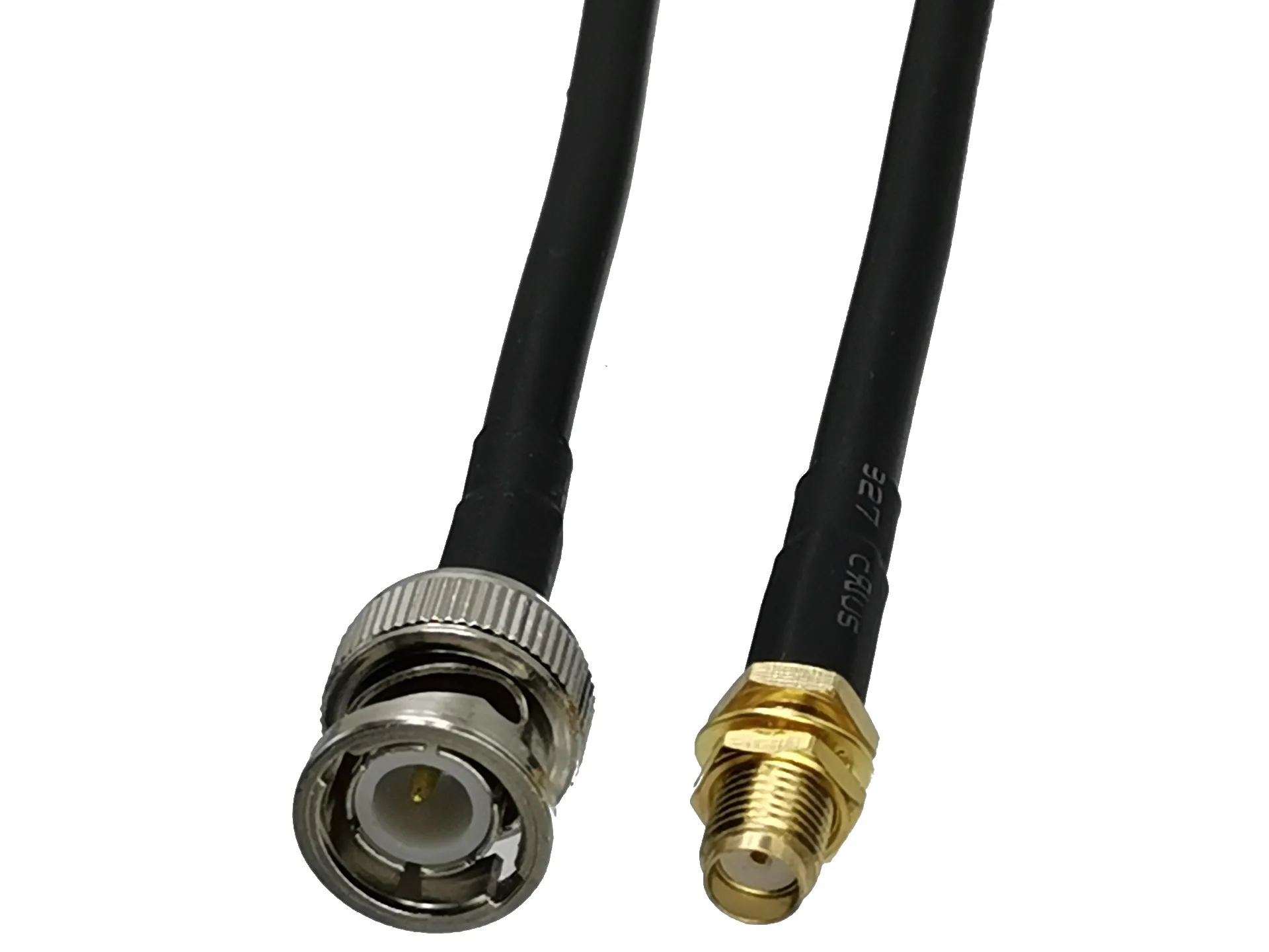 1 шт. RG58 SMA разъем Гайка перегородка к BNC штекер RF коаксиальный отрезок Перемычка
