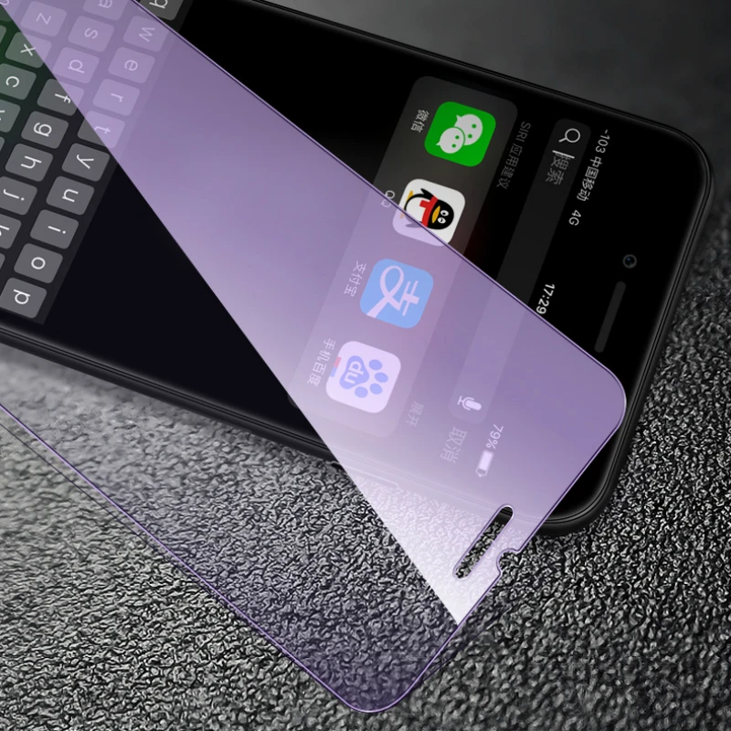 Защитная пленка для экрана с защитой от синего света Apple iPhone X XR XS Max 8 7 6 6S Plus 5 5C SE