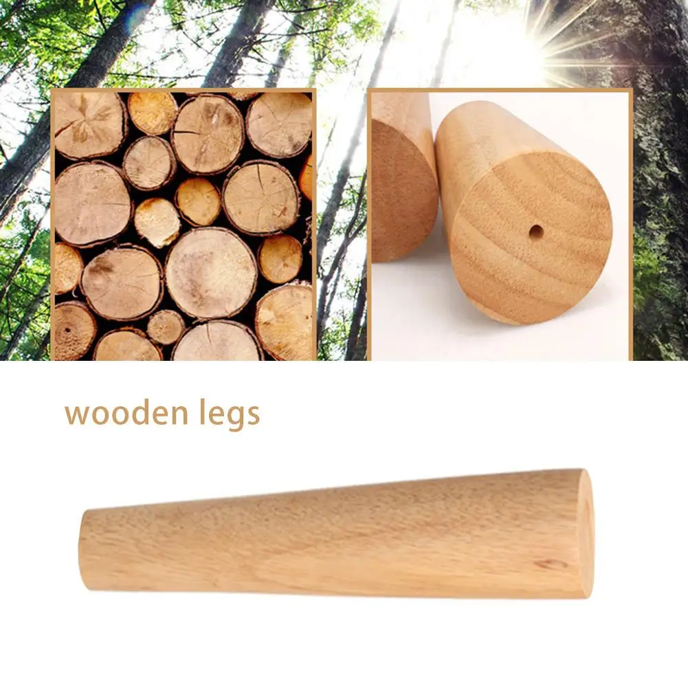 Круглые твердые деревянные ножки для мебели диван сменный коврик ног дивана