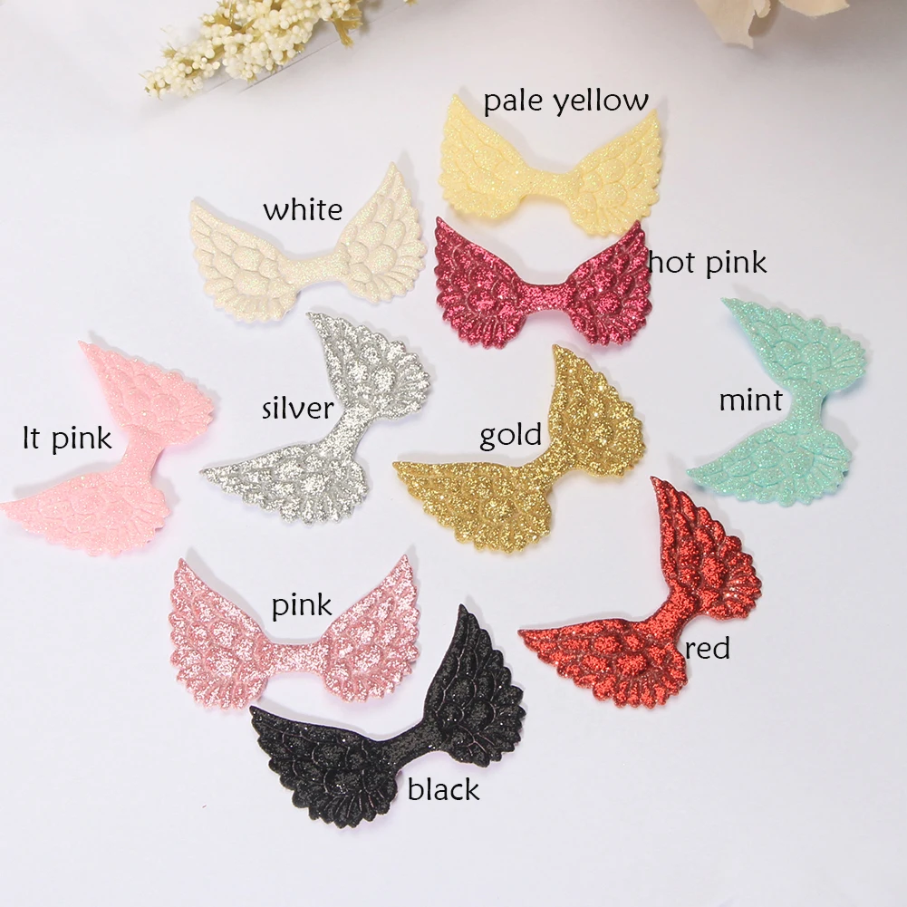 Блестящие нашивки с крыльями ангела для рукоделия одежды 20 дюймов шт./пакет дюйма