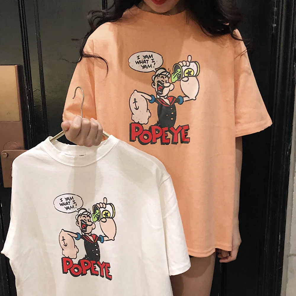 Футболки из хлопка Женская белая футболка розовые футболки с рисунком топы