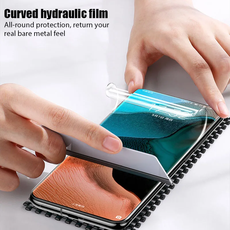 Гидрогелевая пленка с полным покрытием для Redmi 9 9C NFC 9A 9T 9AT 8 8A Защитная экрана Xiaomi