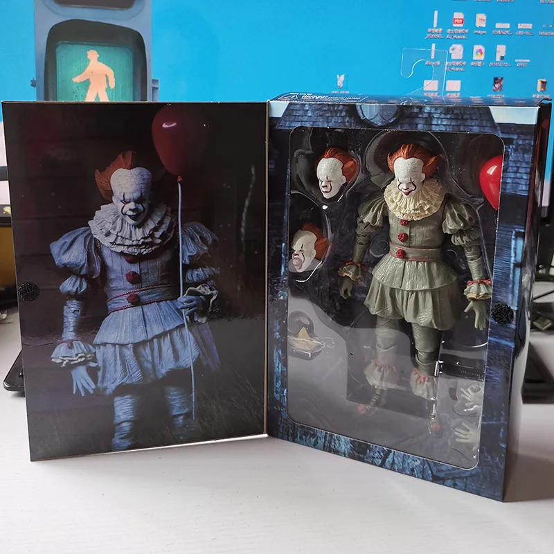 NECA (2017) Ultimate Pennywise экшн-фигурка танцующего клоуна в масштабе 7 дюймов