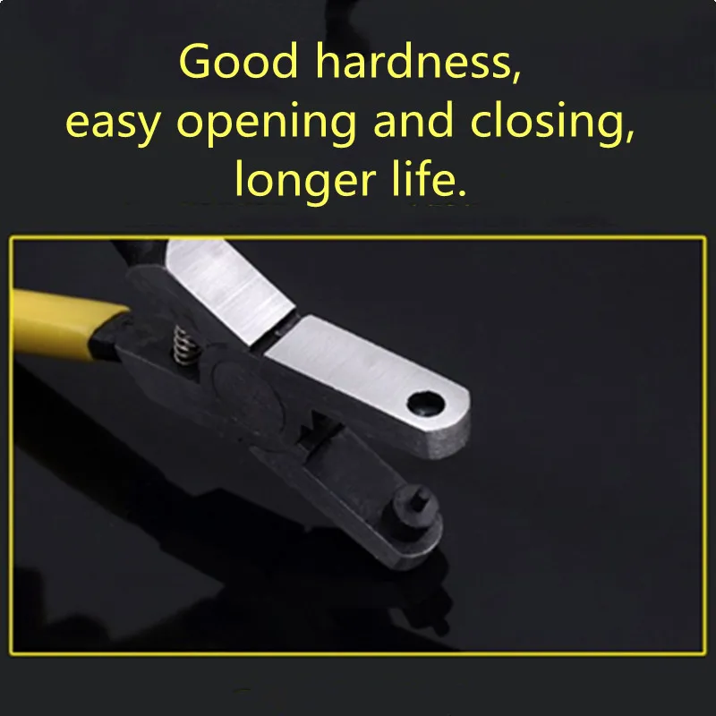 

2mm Durable Effortless Watch Strap Home Tag Round Hole Small Punch Pliers Tool
