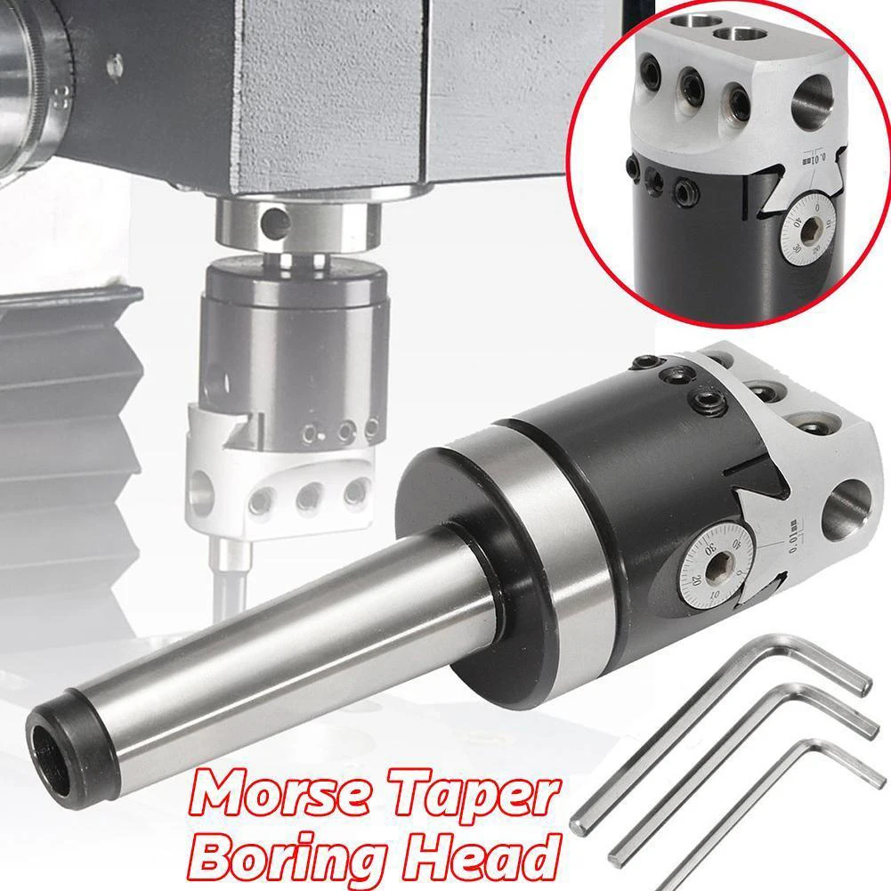 

MT3-M12 Hard With Wrench High Strength Cutter Shank Boring Head Adjustable Tool Set Portable Depth For Lathe Milling Universal