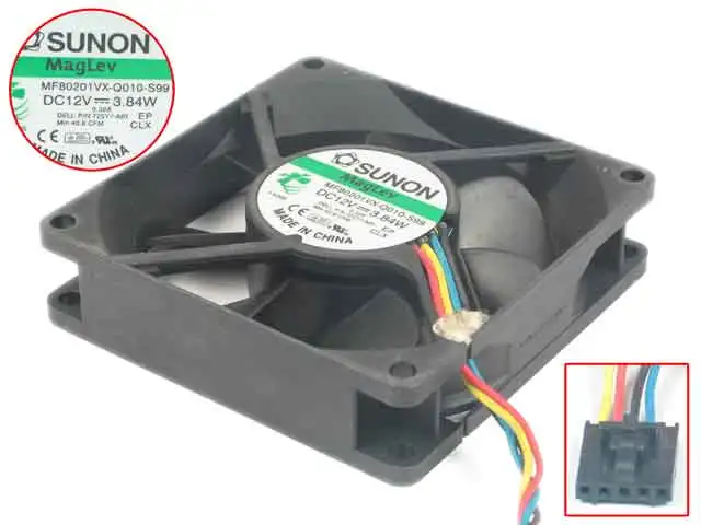 SUNON MF80201VX Q010 S99 DC 24V 3 84 W 80x80x20mm вентилятор охлаждения сервера|square fan|server fan80x80x20mm fan |