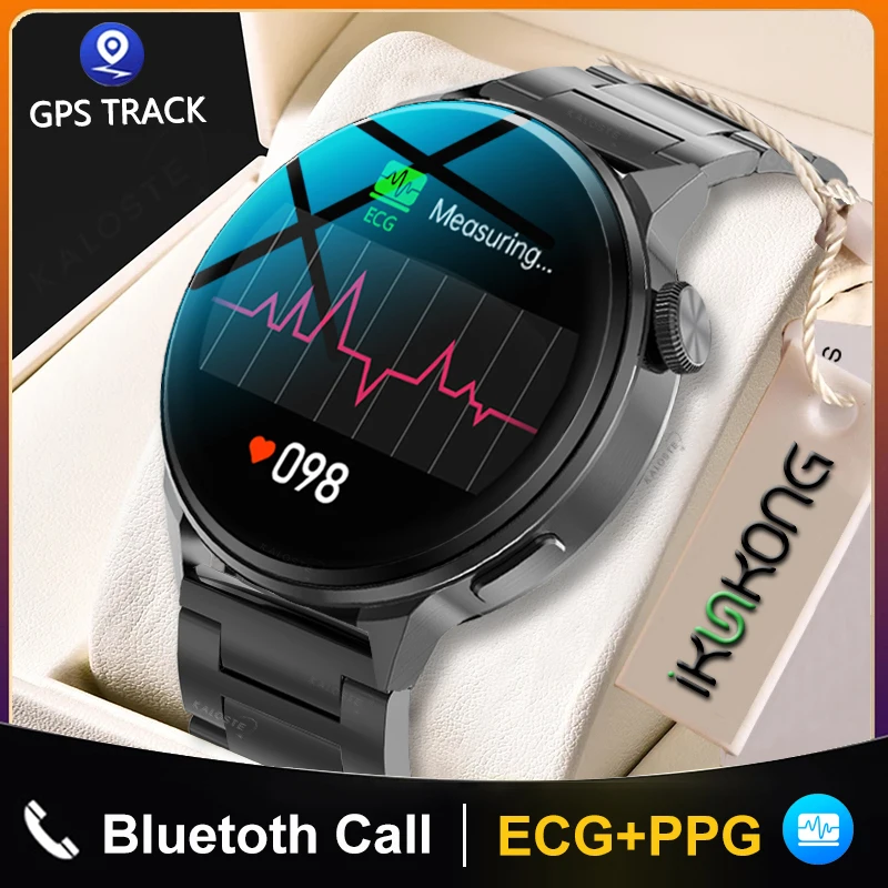 

2022 Смарт-часы с ЭКГ + ППГ, мужские спортивные часы с Bluetooth, вызовом, GPS, треком, Беспроводная зарядка, пользовательский циферблат, Смарт-часы с ...