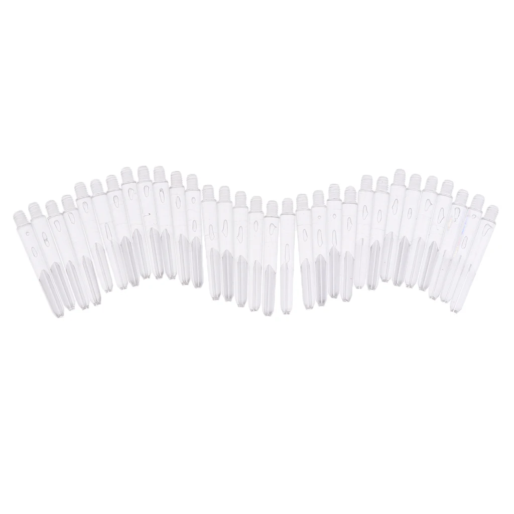 Pack of 30 Pcs 35mm 2BA Thread Plastic Nylon Soft Tip Darts Stems / Shafts | Спорт и развлечения