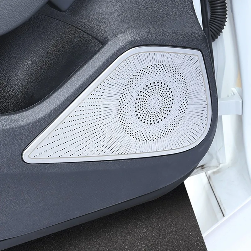 Автомобильный Стайлинг интерьера аудио динамик декоративная наклейка для Audi A3 8V