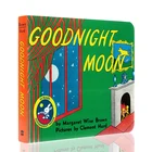 Детская Обучающая книжка с Луной спокойной ночи, английский язык, Обучающие игрушки год, детские книги для чтения рассказов, 1 класс