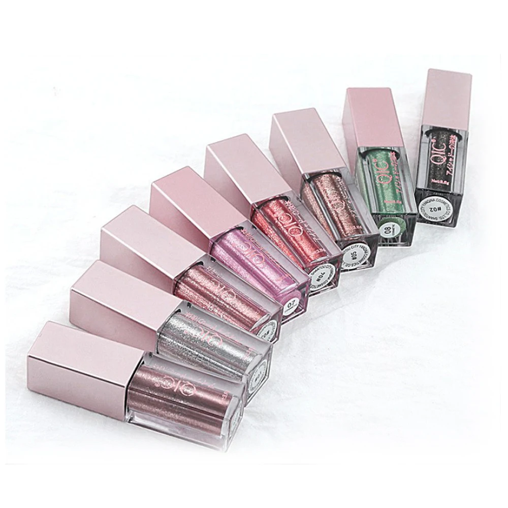 1 шт. долговечные водостойкие блестящие жидкие перламутровые тени для век