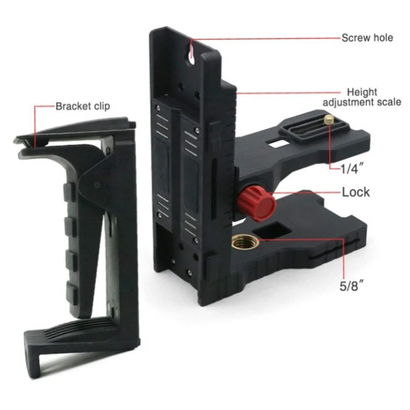 

Magnet Adjustable Level Bracket L-Bracket Wall Mounted Holder Leveling Support Hanger for Universal Use