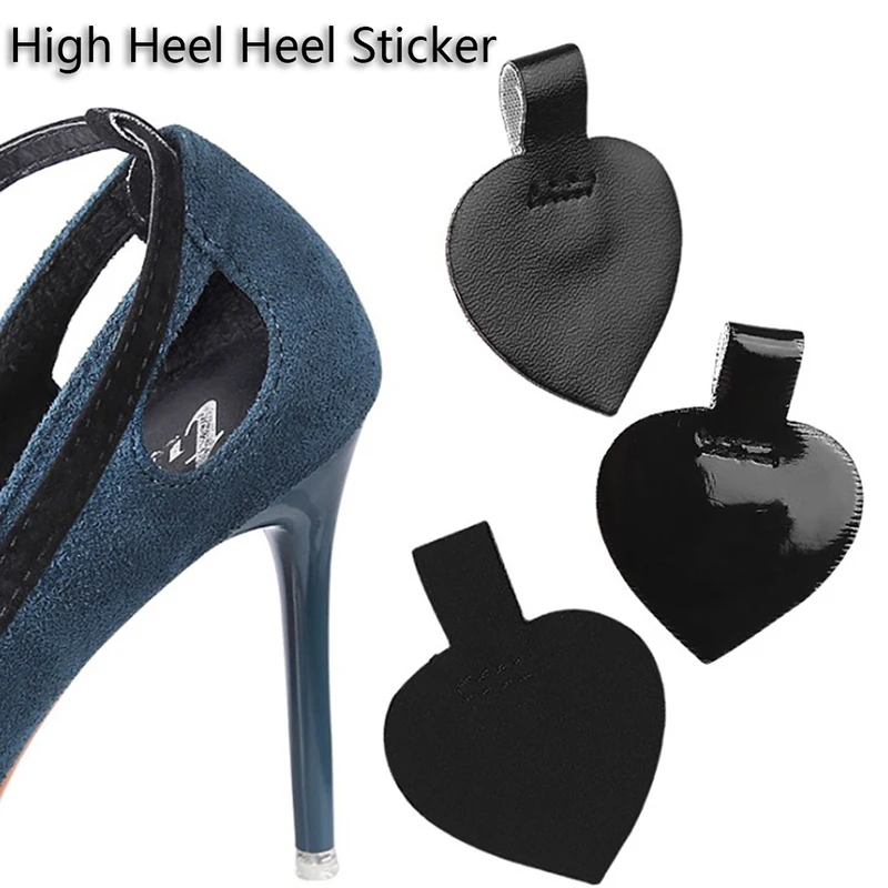 1 пара Нескользящие тканевые стельки в форме сердца наклейка пятки | Обувь