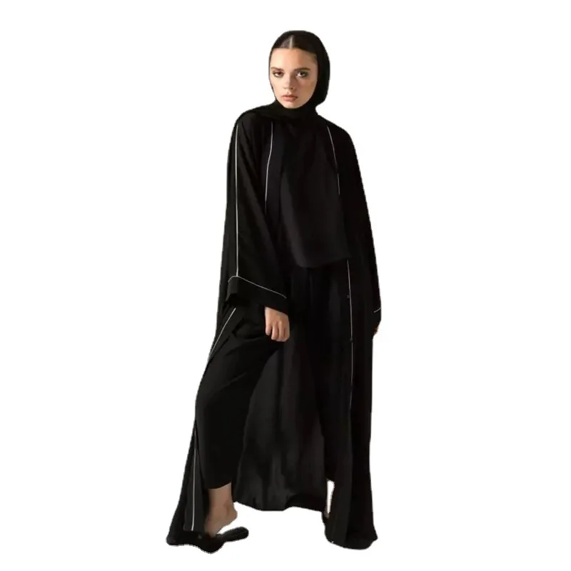 Женское длинное платье-кимоно, открытое длинное платье в арабском и мусульманском стиле, лето 2019