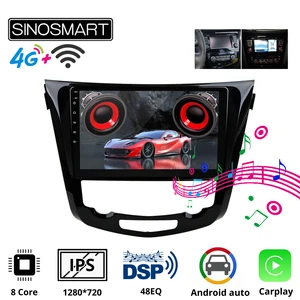 sinosmart car navigation gps player for nissan j11x trailroguedualis 2013 2021 support factory oem 360 view 8 core cpu dsp free global shipping