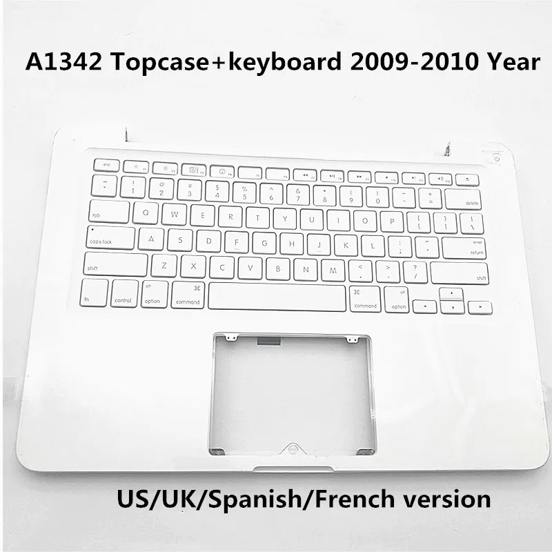 Клавиатура A1342 с подсветкой для Macbook оригинальная верхняя клавиатура английской