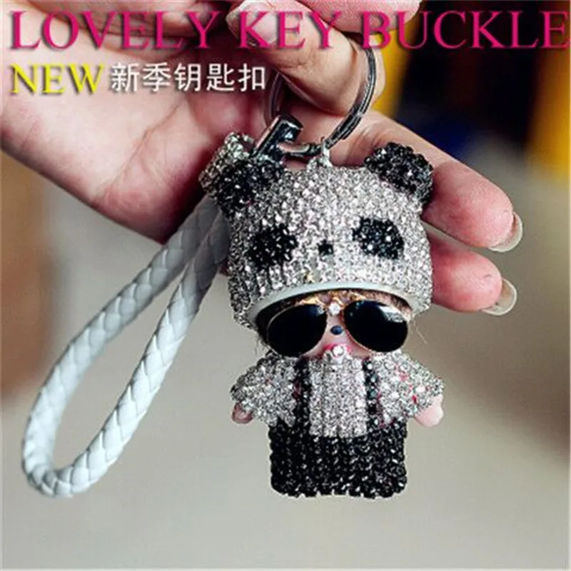 Кукла брелок мультфильм плюшевый для женщин автомобиль сумка Шарм брелки