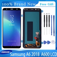 5 4super amoled for samsung galaxy a6 2018 a600 a600f a600fn lcd display touch screen digitizer assembly replacement
