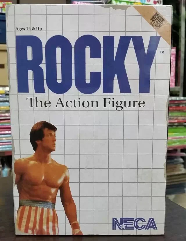 Экшн-фигурки New Hot Classic Sylvester Boxer фильмы 1976 Рокки с национальным флагом США NECA 7