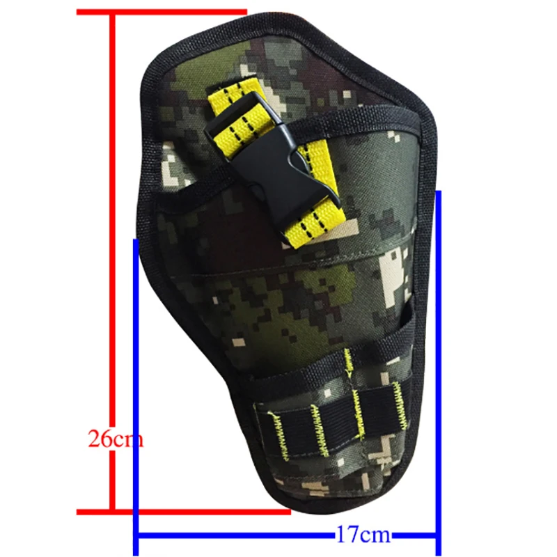 

Multi-functional Waterproof Drill Holster Waist Tool Bag Electric Waist Belt Tool Pouch Bag for Wrench Hammer Screwdriver
