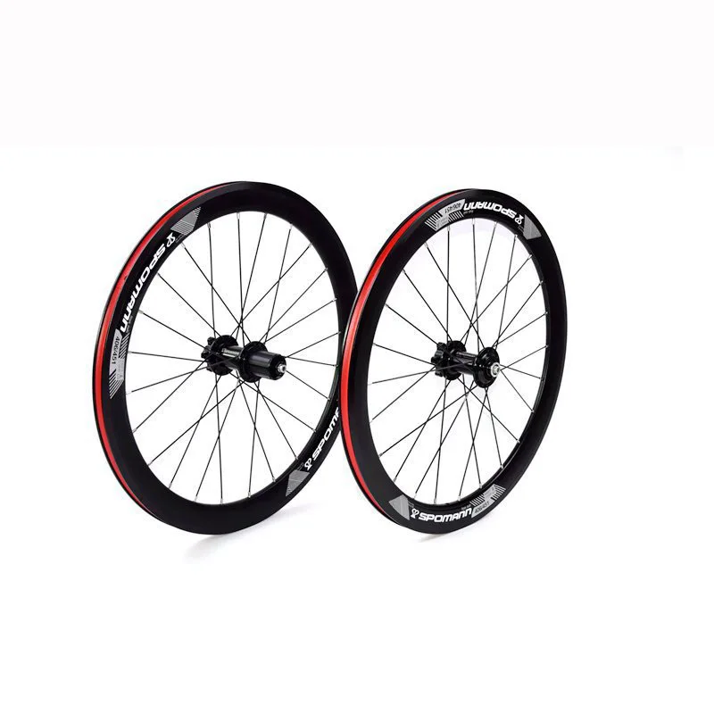Складная велосипедная колесная пара 20 дюймов 451 дюйма алюминиевый сплав колеса