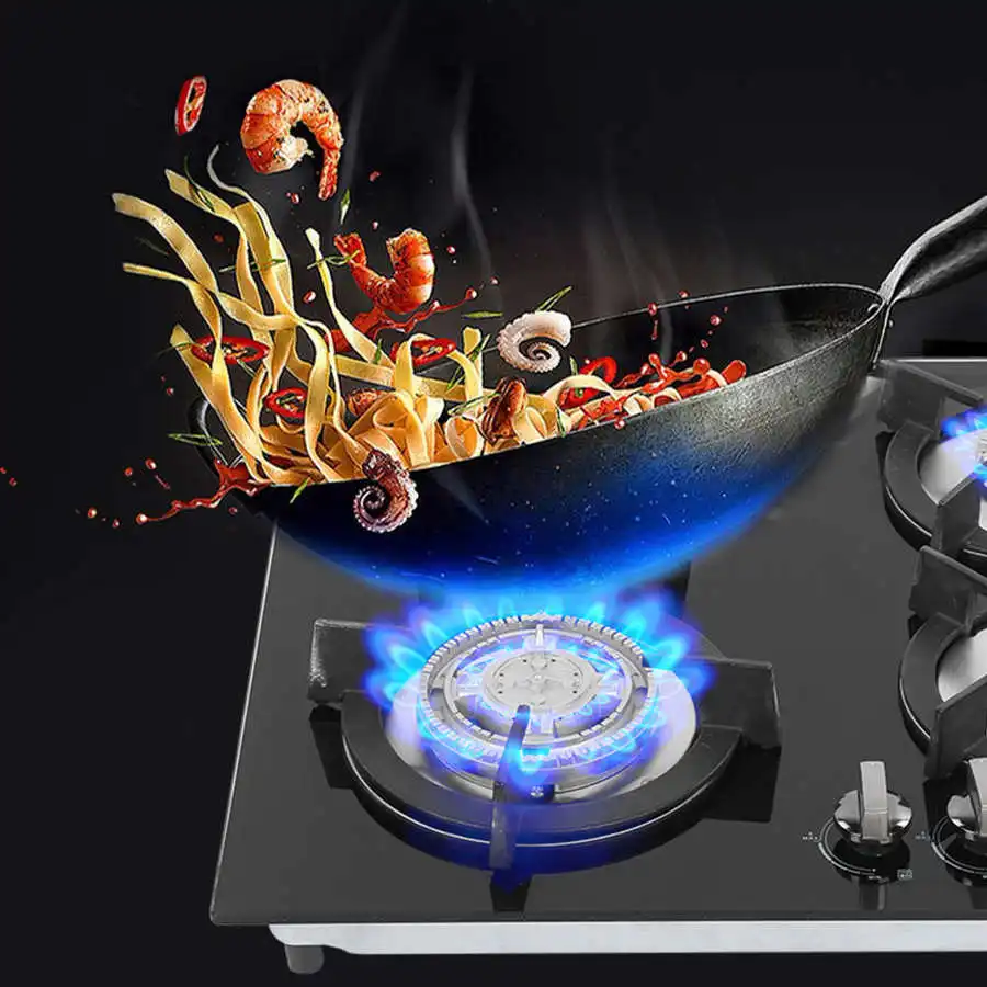 Household 4 Burners Liquefied Gas Stove Cooker Kitchen Cooking Accessory Appliance Cookware With Flameout Protection Device | Бытовая
