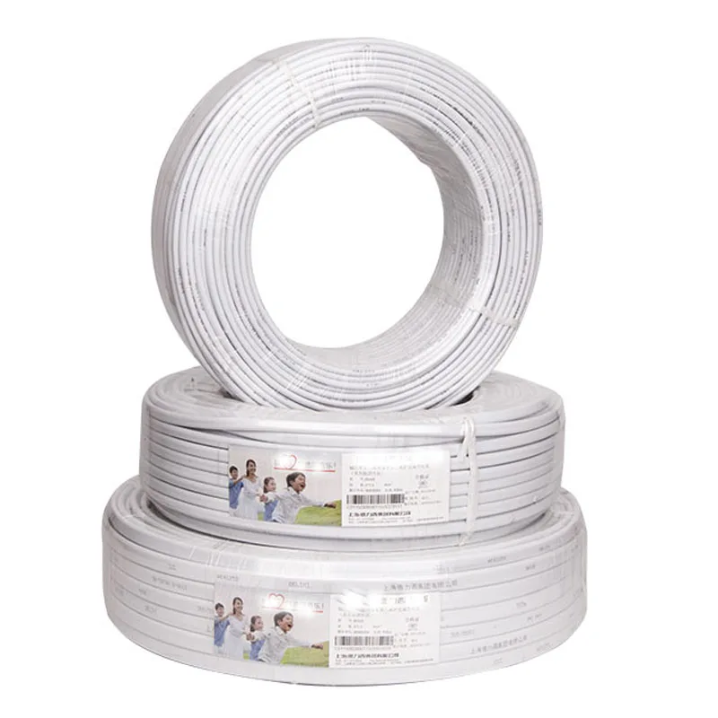 1/2/5/10/50Meters BV0.5mm² PVC Insulated Wire Electronic Cable BV Hard White/Black/Red/Yellow/Blue/Green Color | Обустройство дома