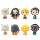 Экшн-фигурка аниме рассекающий демонов, куклы киметасу, No Yaiba, Tanjiro Nezuko Zenitsu, милые игрушки для детей, подарки