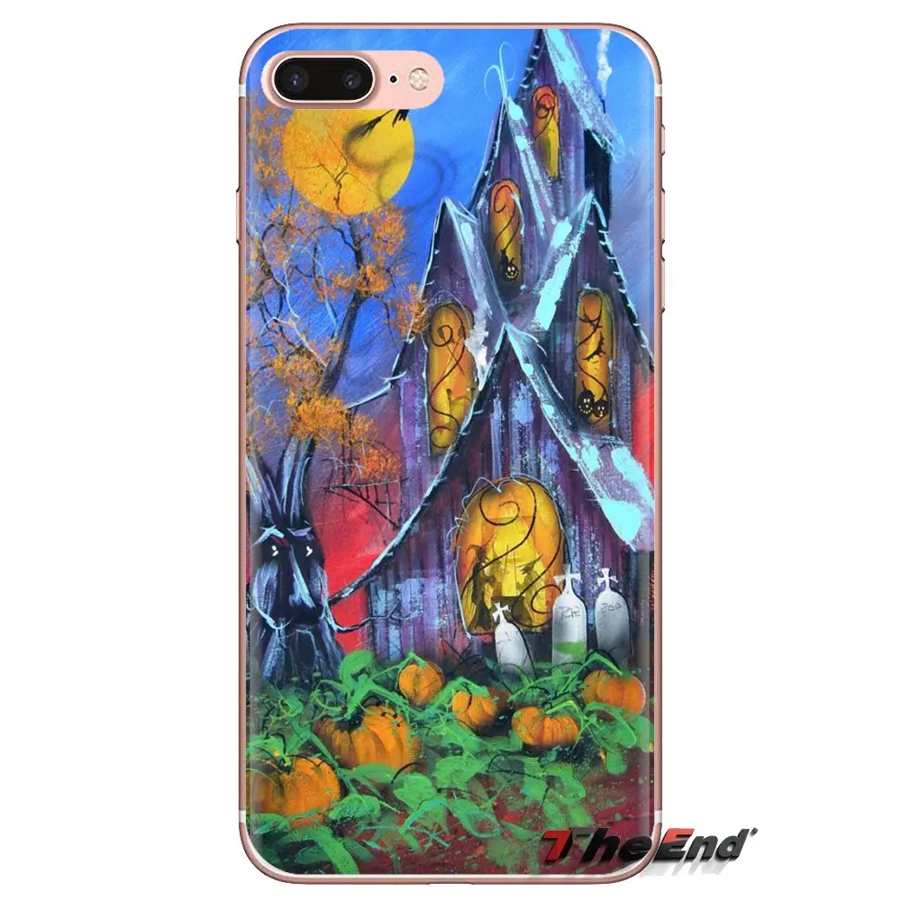 Картина ведьма акварель Арт Декор силиконовый чехол для телефона Samsung Galaxy A3 A5 A7 A9