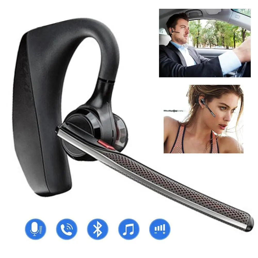 Bluetooth гарнитура с шумоподавлением спортивные наушники вкладыши для смартфонов